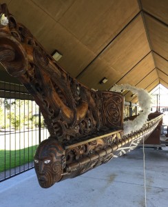 Maori canoe