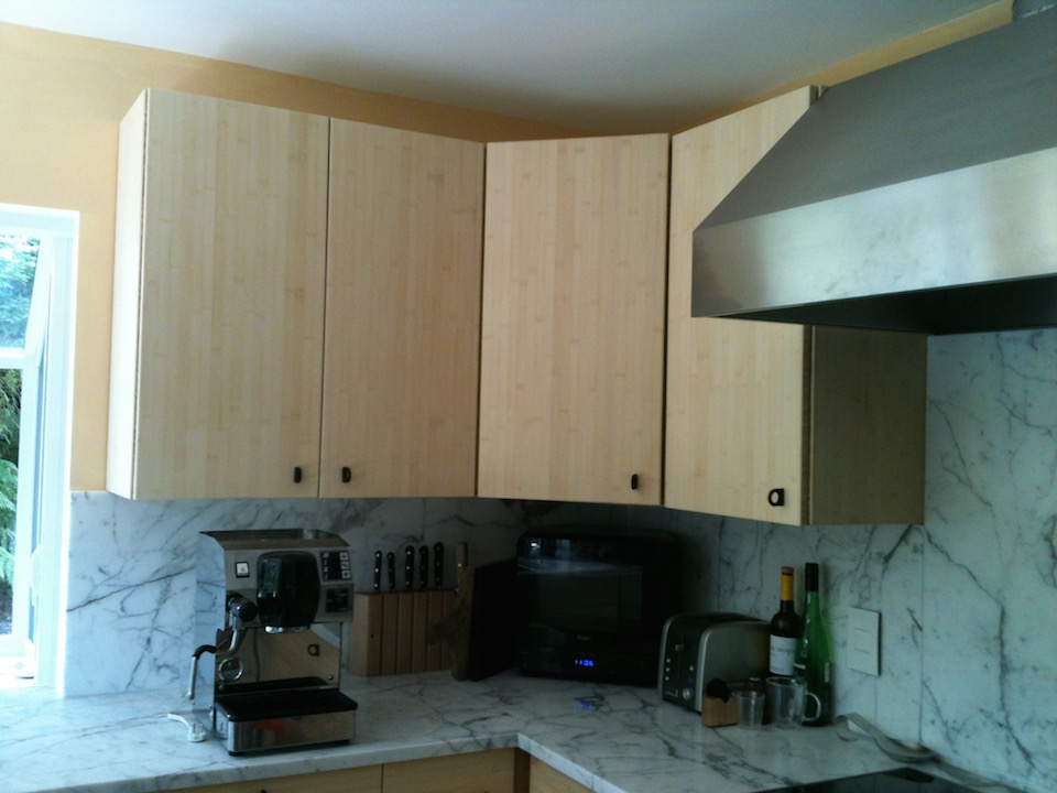 Upper cabinets